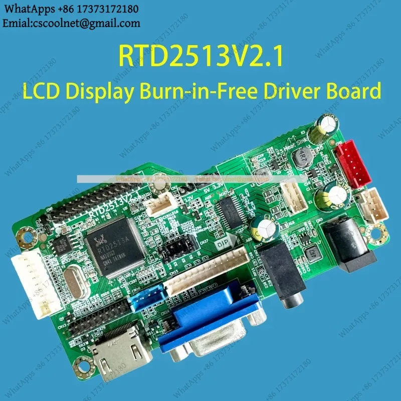 JS01 HD Driver Board RTD2513V2.1 Multi-Resolution for RTD2483V1.1 RTD2668
