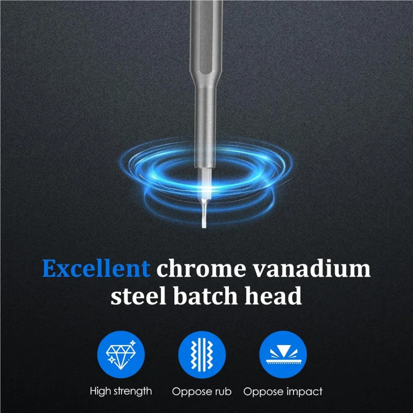 Precision Screwdriver Set Magnetic Precision Screwdriver with 360° Rotating Cover Screwdriver Set Small for Mobile Phones Laptop