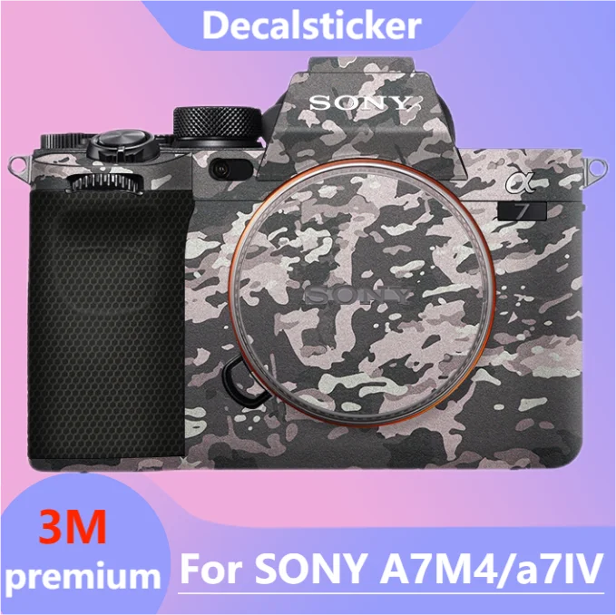 

For SONY A7M4/a7IV Decal Skin Vinyl Wrap Film Camera Body Protective Sticker Anti-Scratch Protector Coat