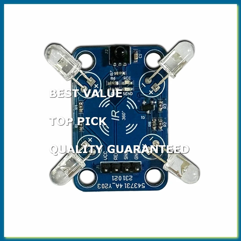 Infrared Transmitter-Receiver 360° Infrared Signal Transmission Without Dead Angle Multi-Functional Convenient Module