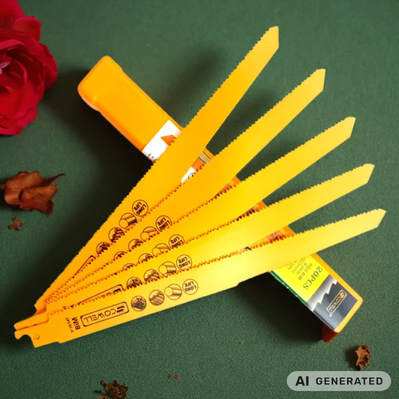 20 Pack Bimetal M42 Cobalt 8% 9 inch 10/14TPI Variable Teeth Saber Saw Blades Metal Nail Wood Pallet Cutting Reciprocating Saw