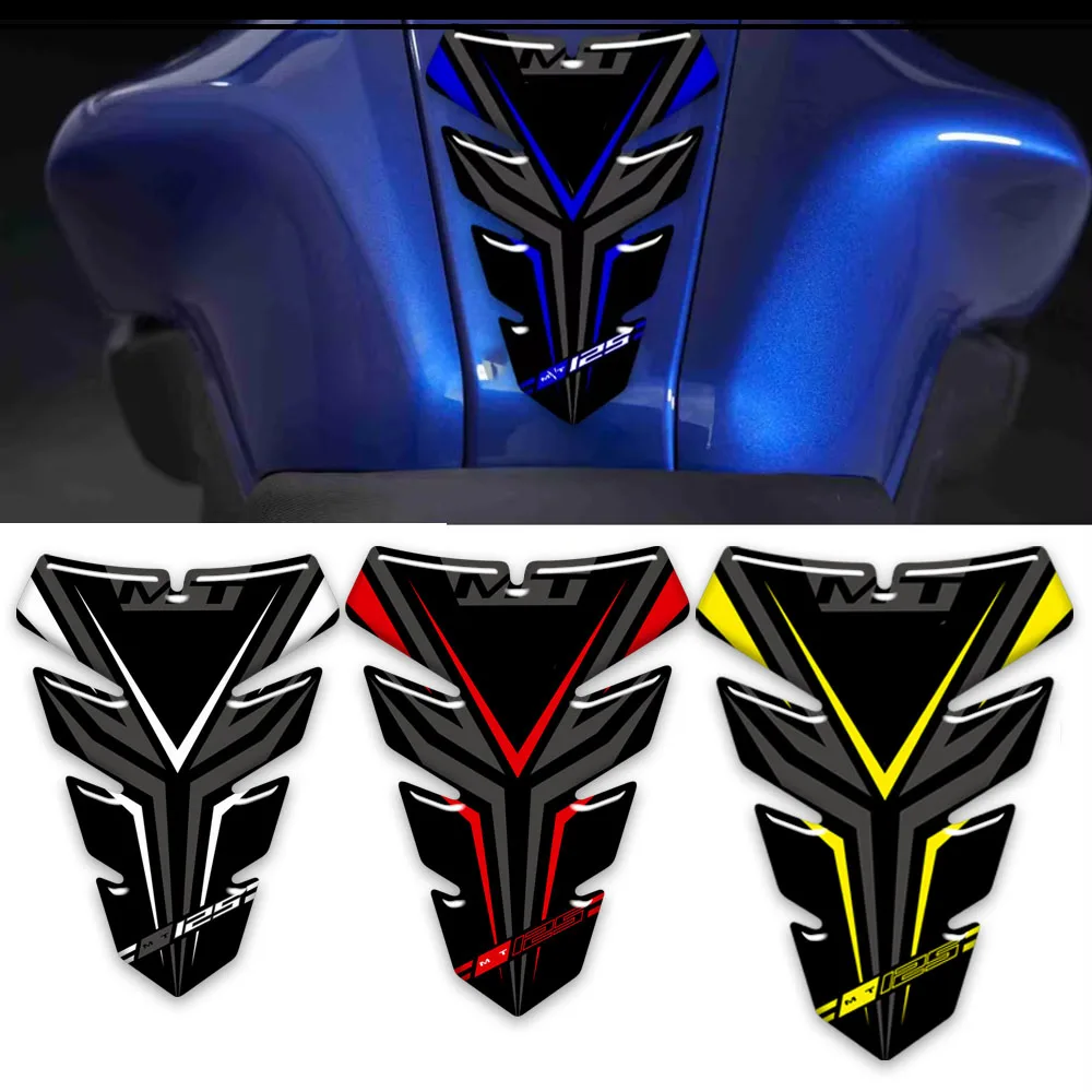 

Наклейки-декали 3D из ПВХ и эпоксидной смолы для защиты топливного бака и обтекателей мотоцикла MT-125