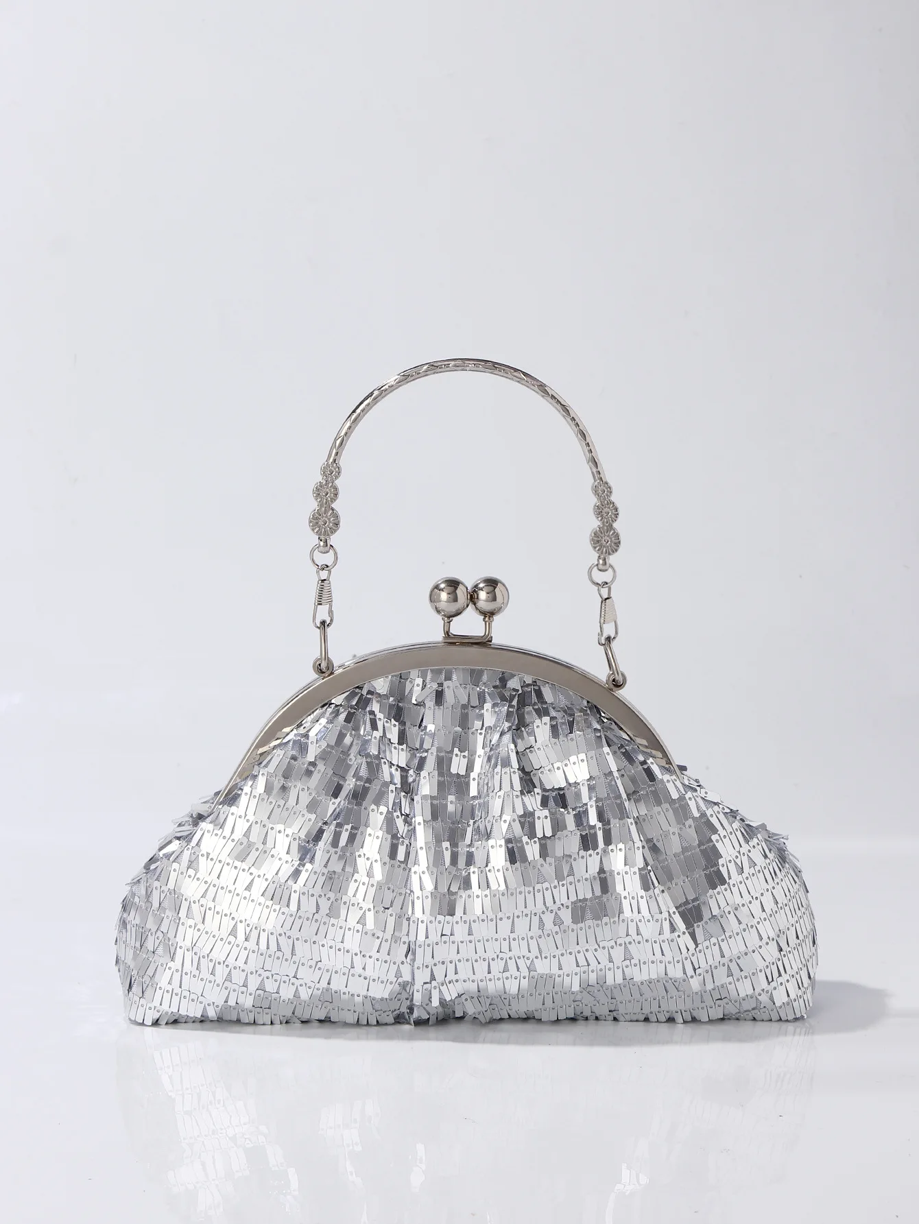 

Роскошная сумка в форме облака с алюминиевым листом, женская сумка-клатч, мягкая сумка из полиэфирного волокна, элегантная модная сумка для ужина