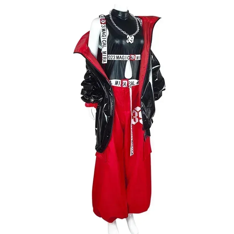 En Stock Miku colorido Cosplay disfraz proyecto Mirai Sekai escenario mágico concierto espectáculo mágico Halloween conjunto completo peluca