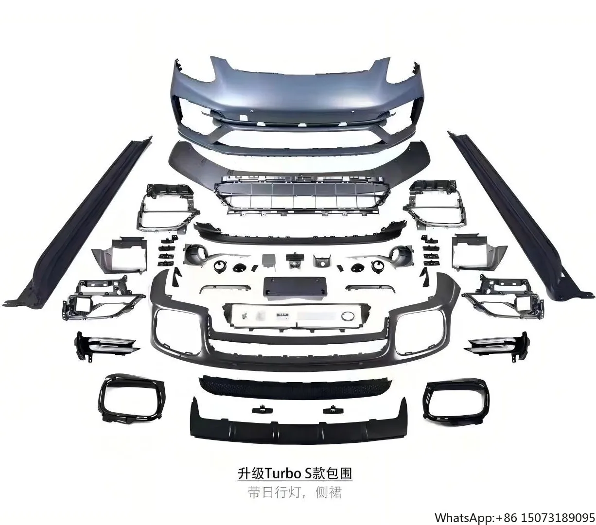

Upaded for 971 Version Bodykit Accessories Side Skirt Lip Spoiler Front and Rear Bumper Hood and so on