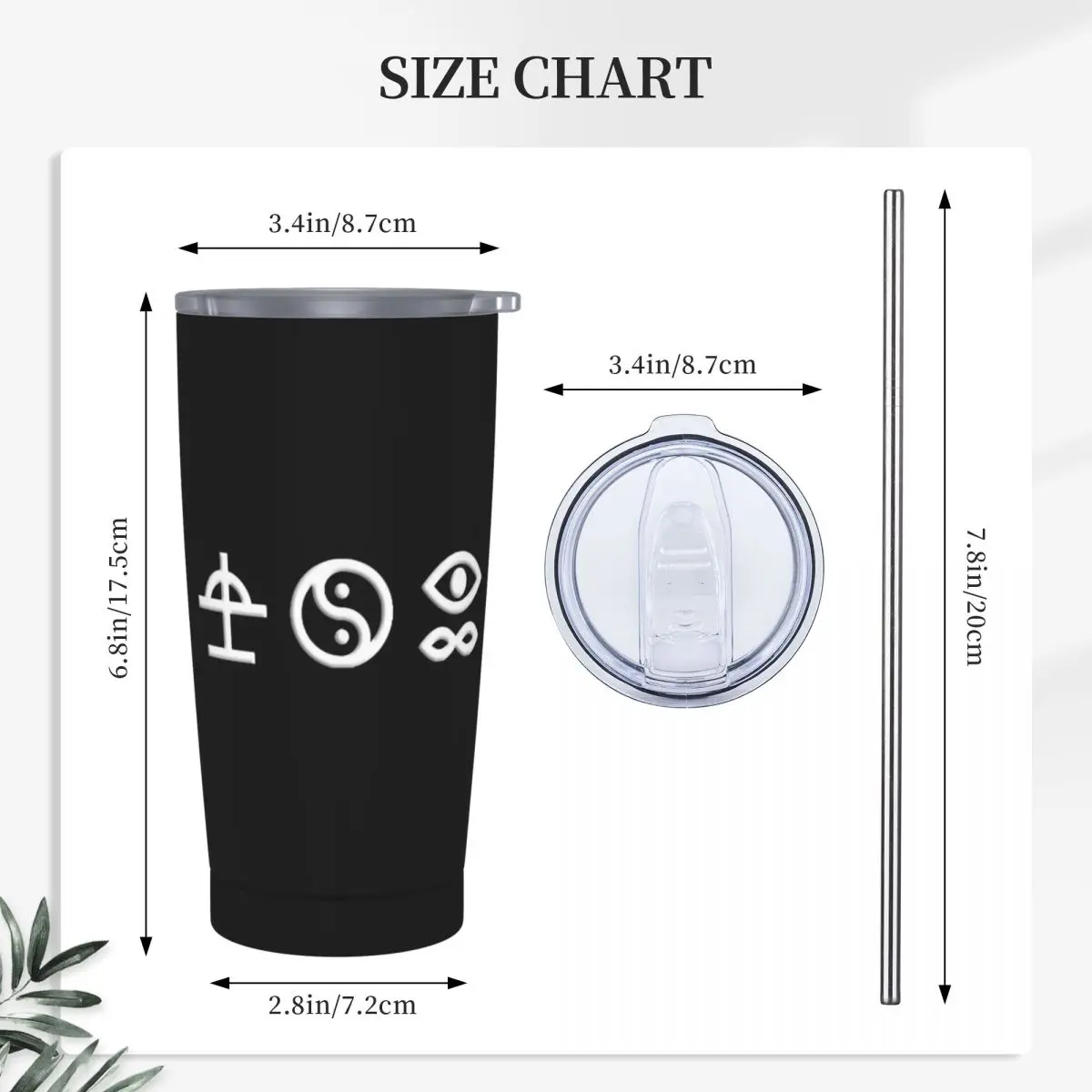 Bad Omens Is An American Metalcore Stainless Steel Tumbler Vacuum Insulated Mugs Thermal Cold Cups Straw With Lid 20oz