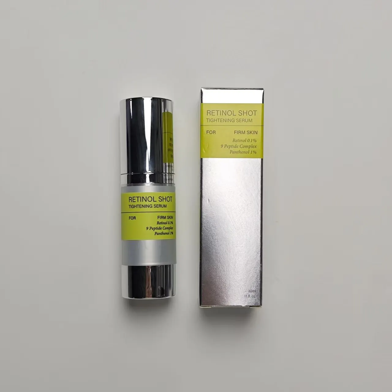 Retinol Shot Augencreme Anti-Aging-Augenserum für Augenringe Falten Feuchtigkeitsspendende Essenz Straffende Behandlung Sanftes Vitamin-C-Serum