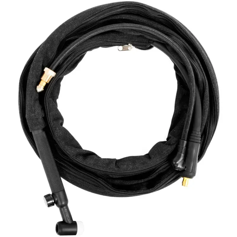 WP-17FV 150 Amp TIG Welding Torch Air Cooled with Flexible Head and Gas Flow Regulation for Consistent Welding Results