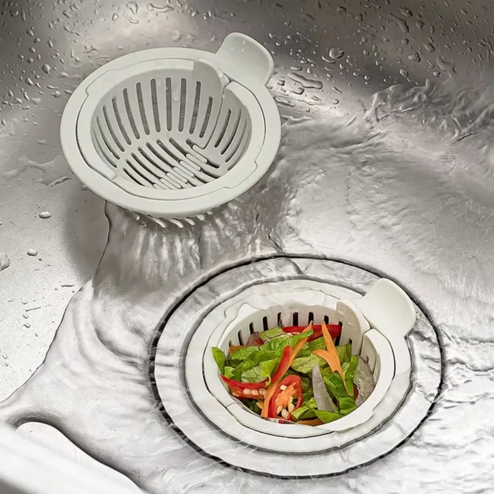 

New Universal Sink Filter Thickened Plastic Sink Strainer Durable Kitchen Drain Basket Kitchen Garbage