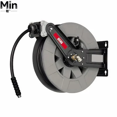 939 W Expandable Garden Hose with Storage Reel Durable Leak Proof Water Hose for Outdoor Garden Watering