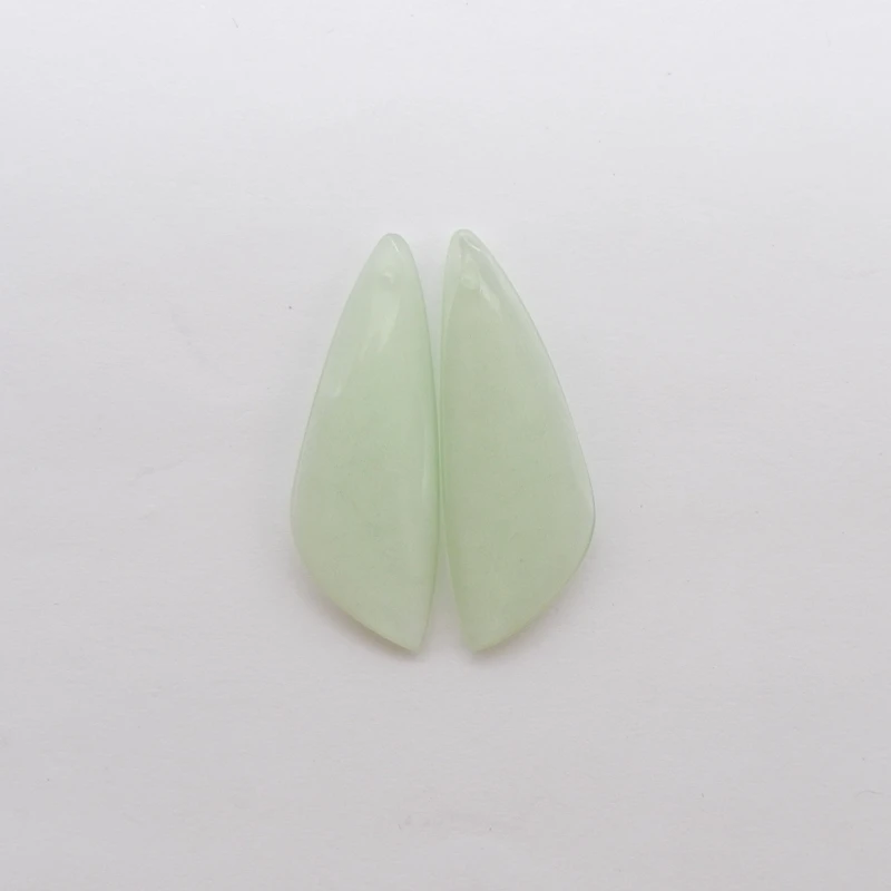 

Зеленые серьги ручной работы с драгоценными камнями и бусинами, ювелирные аксессуары для женщин, 37x13x4 мм, 6,3 г