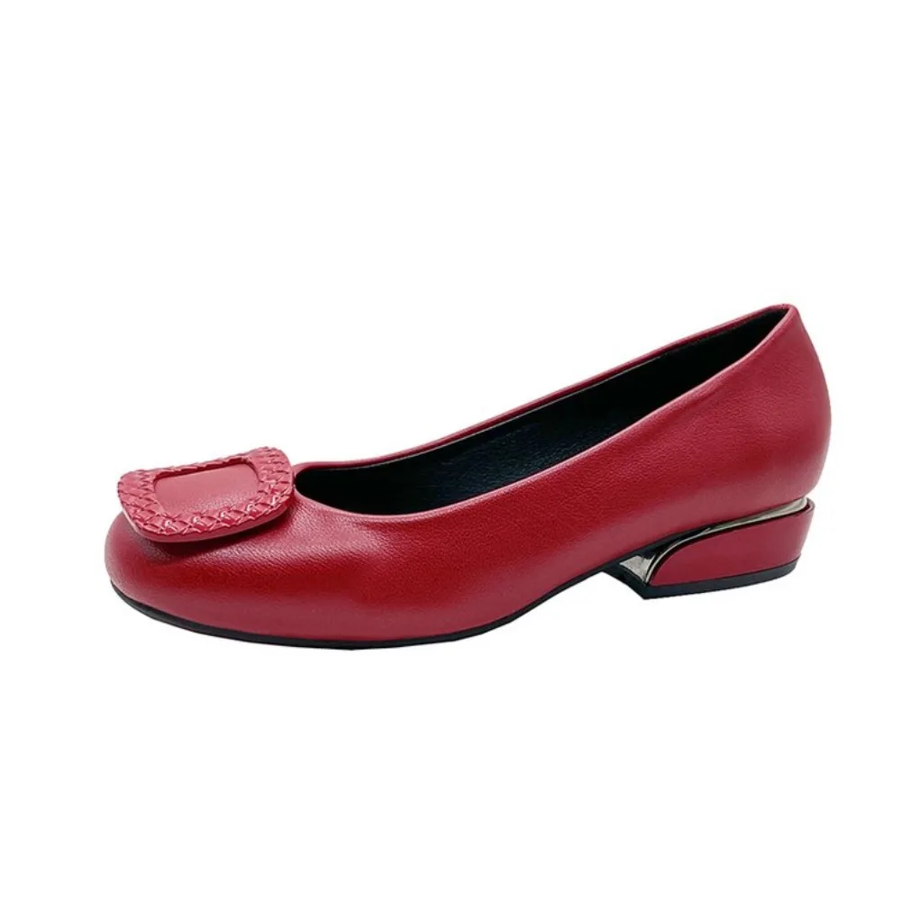 Weiche Lederschuhe mit weicher Sohle aus Kuhsehnen, Frühling/Herbst, Damenlederschuhe, festliche Damenschuhe für Sommer, Hochzeit, Bankett, Muttertag – Detail 19