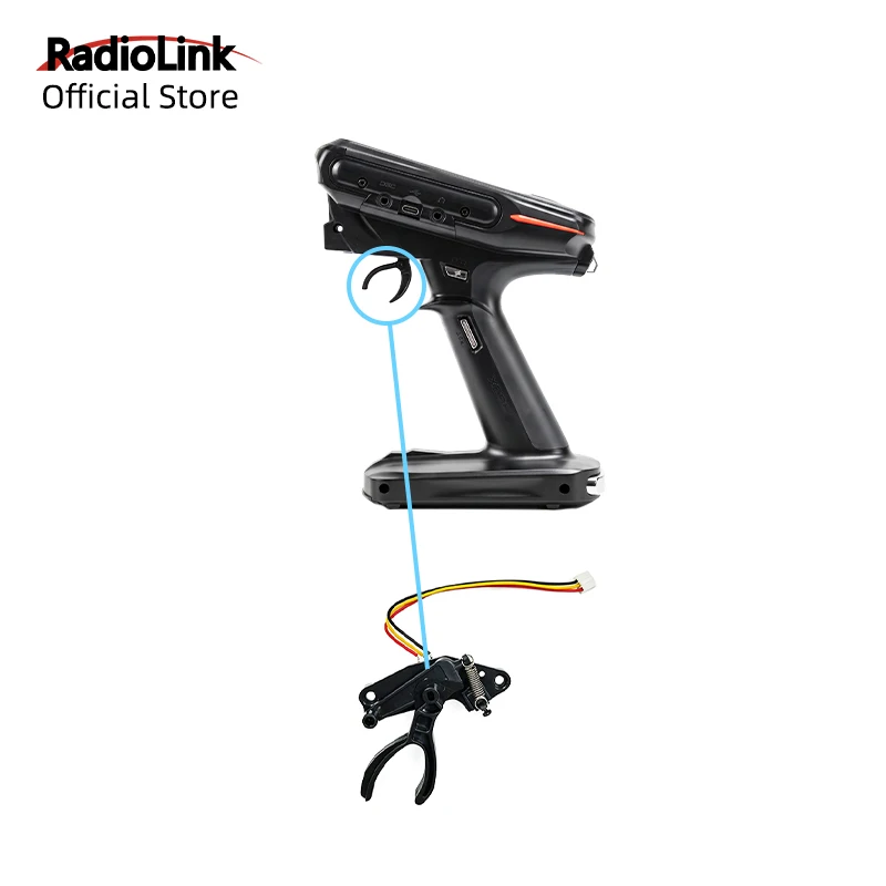 Radiolink RC8X RC6GS V3/RC4GS V3 Controller Drossel Trigger Original Zubehör Ersatzteil Zubehör – Detail 2