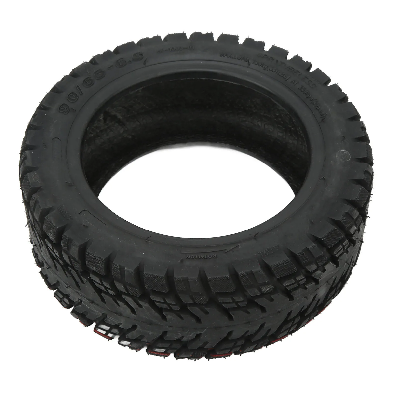 

90/65-6,5 шины для электрического скутера, утолщенная резиновая противоскользящая взрывозащищенная бескамерная шина для 11-дюймового электрического скутера