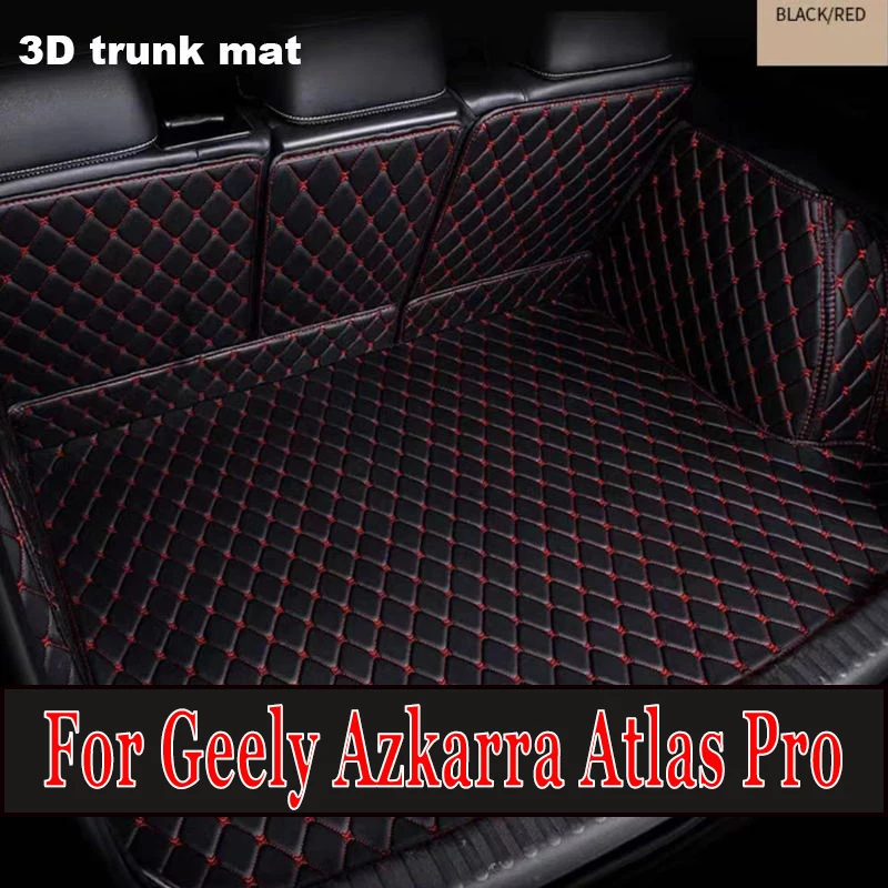 

Car Styling PU Leather Rear Trunk Mat For Geely Azkarra Atlas Pro 2020 2021 Car Boot Mat Carpet Tray Protector Auto Accessories