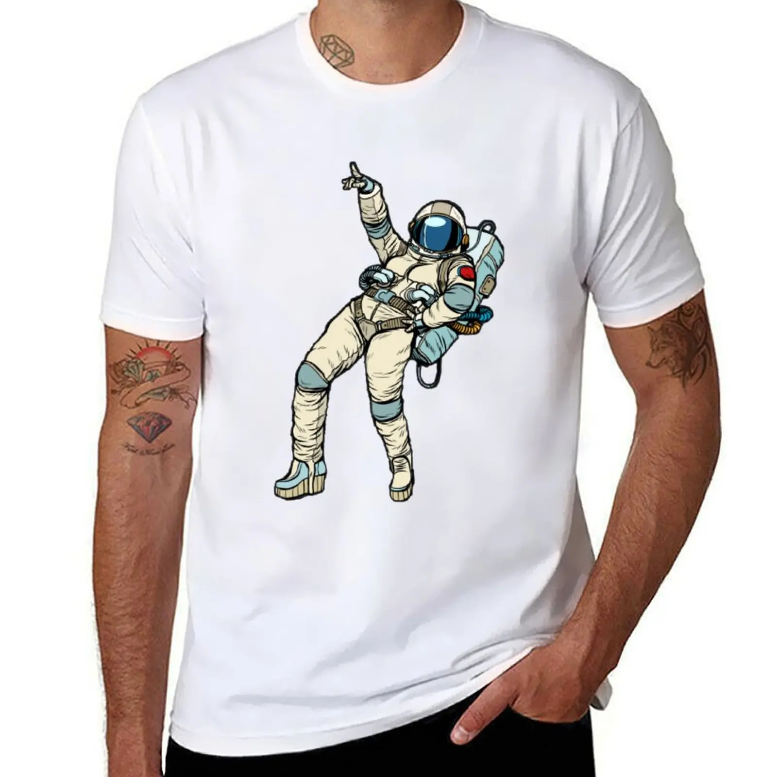 

space disco space man dancing disco T-Shirt man t shirt graphic t shirts for man graphic tees T-Shirt