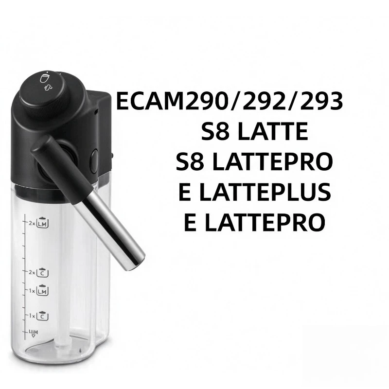 Apply To Delong E Latte Pro/plus Coffee Machine Milk Can Cylinder Head Milk Tube Interface Accessories