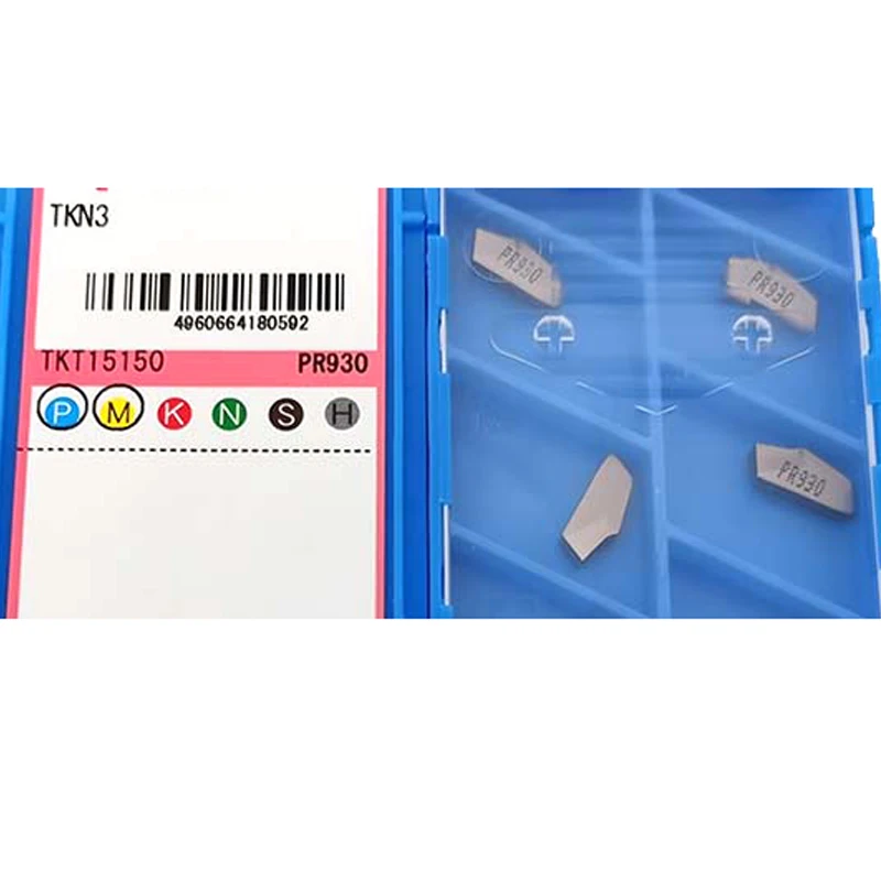 TKN3 TKN4 قطع شفرات القطع الأصلية باستخدام الحاسب الآلي PR930 PR660 CR9025 TKN5 مخرطة آلة قطع أداة مجموعة فعالة ودائمة