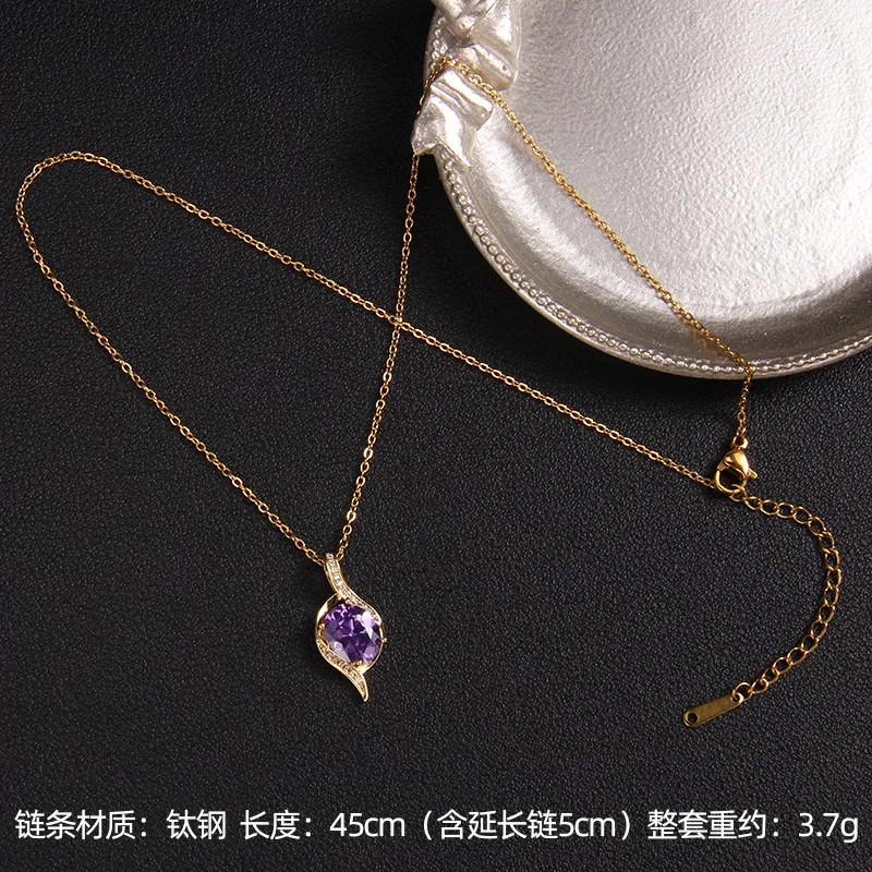 New Fashion Y2K Crystal Heart Planet Pendant Necklace for Women Zircon Aesthetic Charm Clavicle Chain Party Girl Jewelry Gifts