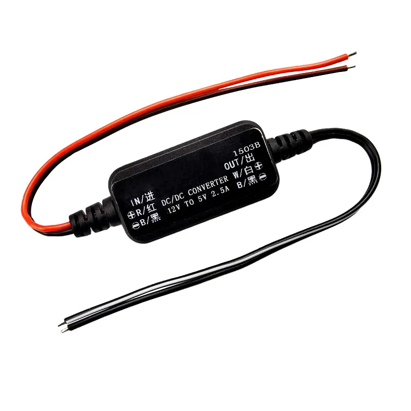 DC Step Down Converter 12V to 3.3-9V 2.5A Waterproof Auto Protection Vehicular Car Power 12V LED Current Stabilizer DC DC Conver