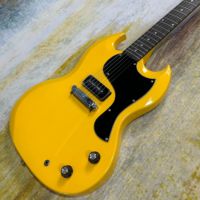 Electric Guitars Yellow Version Mahogany Body Rosewood Fingerboard