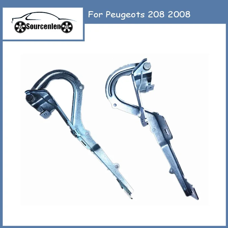

Пара петлей капота двигателя Peugeots 208 2008, 9807792480 9807792380