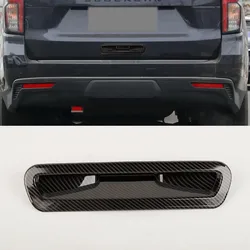 Car Rear Trunk Handle Decoration Cover ABS Sticker For Suburban 2020 up Tahoe 2021 up For GMC-YUKON 2021 up Exterior Accessories