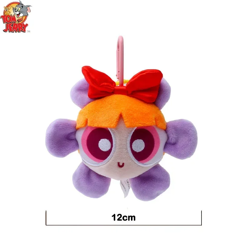 جديد عيد الميلاد قلادة الكرتون 12 سنتيمتر الأصلي زهرة تصميم Powerpuff الفتيات الديكور حلي معلقة لوازم الحفلات هدية #6