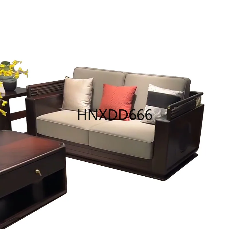 

New Chinese ebony sofa combination