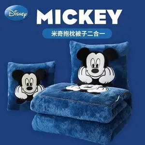 مرحبا كيتي 2 في 1 بطانية مطرزة أريكة مكتب قيلولة هدايا عيد الميلاد للأطفال وسادة الشتاء الجديد أعلى 10 غرزة بطانية مبيعا - رقم 6