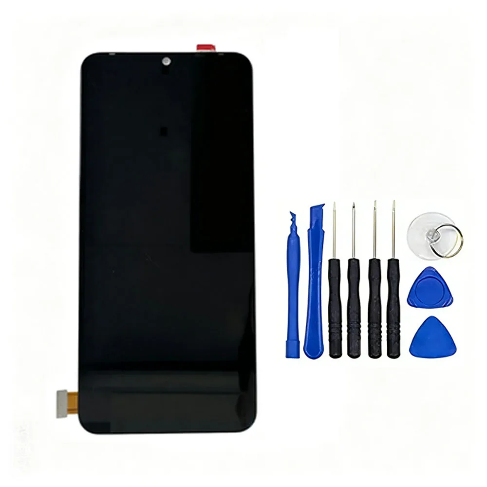 Vivo V21 5G V2050 용 6.44 ''TFT 스크린 Vivo V21 5G 디스플레이 용 LCD 디스플레이 터치 스크린 디지타이저 어셈블리 지문 없음