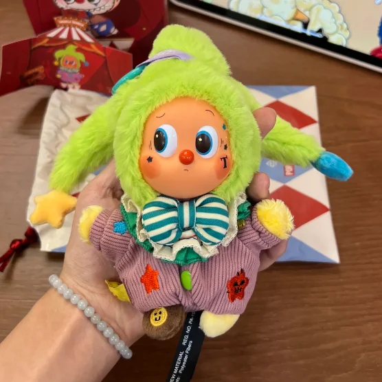 

POP MART WHY SO SERIOUS Series Blind Box Hidden Bubblegum Solid Doll Sturdy Birthday or Festival Gifts