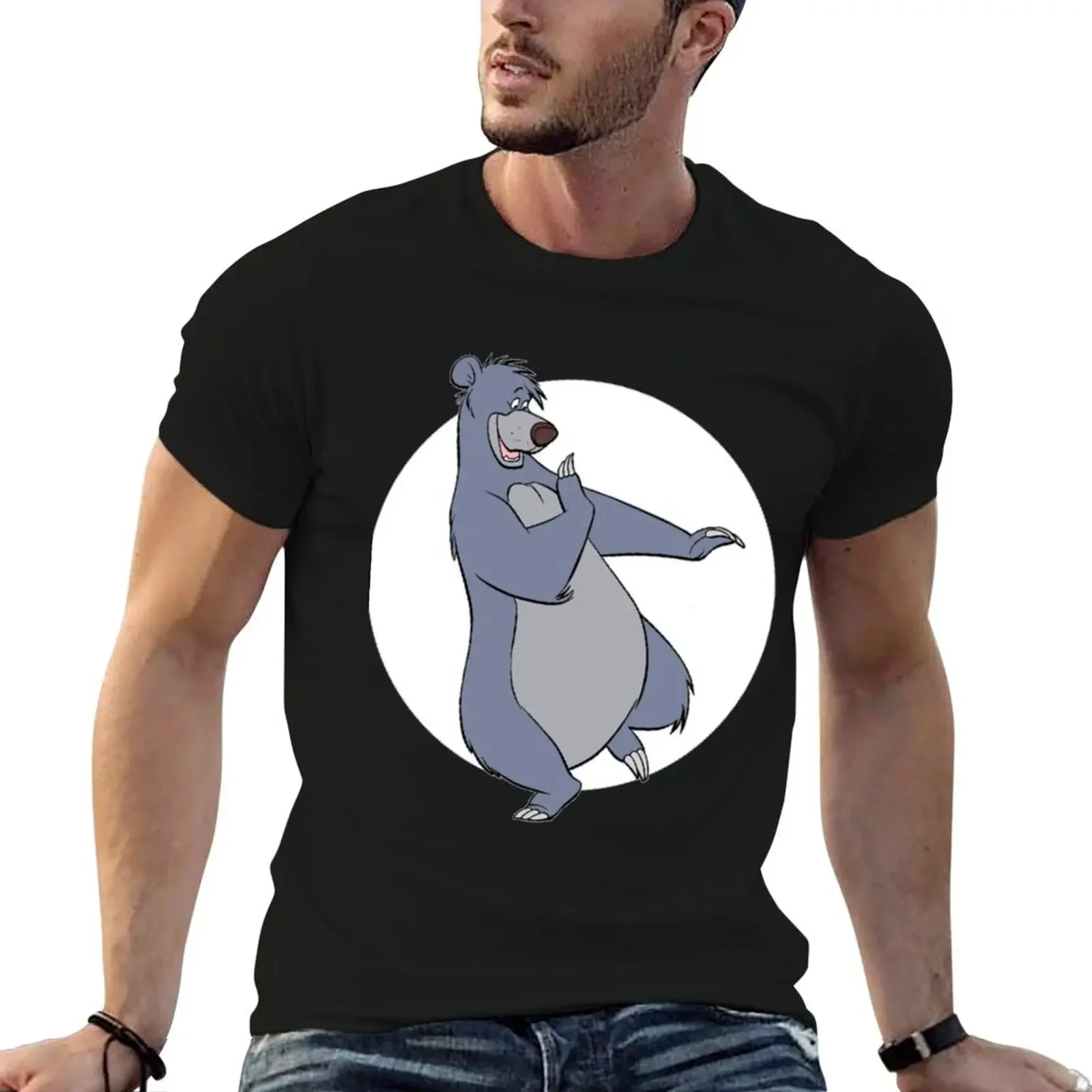 Baloo T-Shirt blacks funny costumes funny t shirts for men