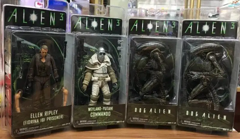 Dog Alien 3 Ripley Fiorina 161 Prisoner Action Figure Anime Alien vs Predator Weyland Yutani Commando Collectible Model Toy Gift