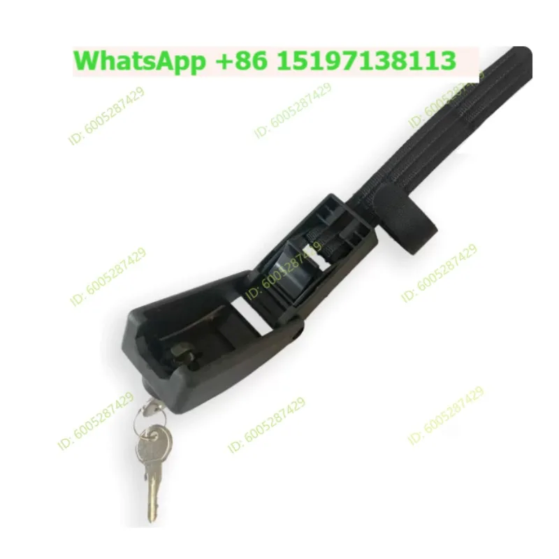 RV, off-road outdoor self-driving, anti-theft and knife-resistant ratchet straps