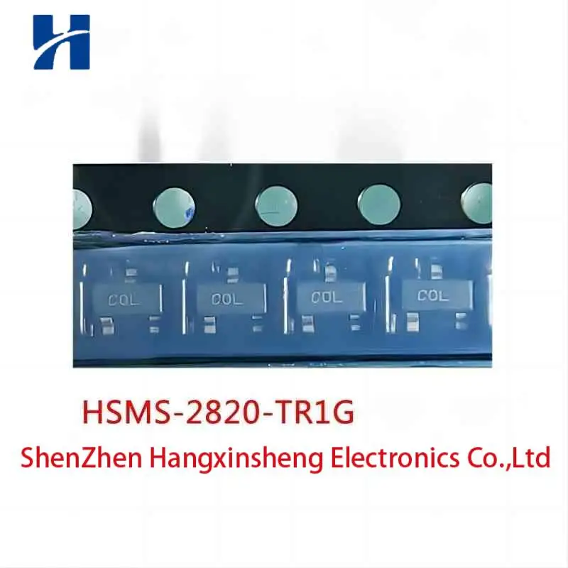 10PCS/LOT HSMS-2820-TR1G HSMS-2820 SMT SOT23-3 screen printed C0 * RF Schottky diode brand new original stock