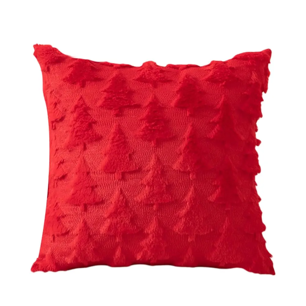 Christmas Tree Themed Plush Throw Cover MultiSize Options Soft Polyester Fabric Suitable For Sofa Bed Couch Or Living Room