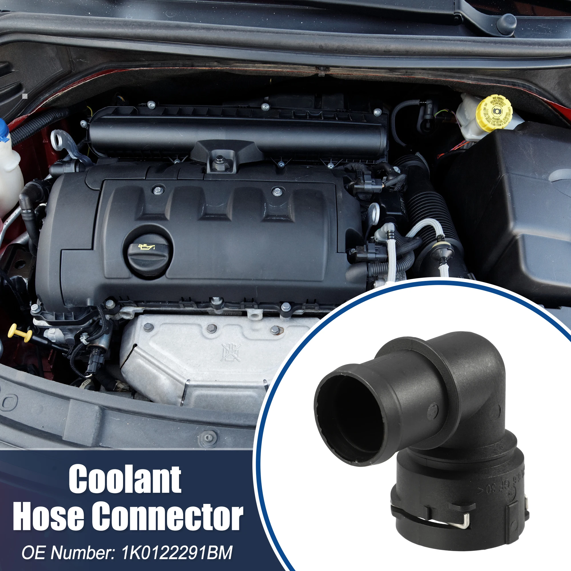 

UXCELL 2 шт. фланец шланга охлаждающей жидкости радиатора для Audi A3 2.0L A/T Quattro Base Hatchback