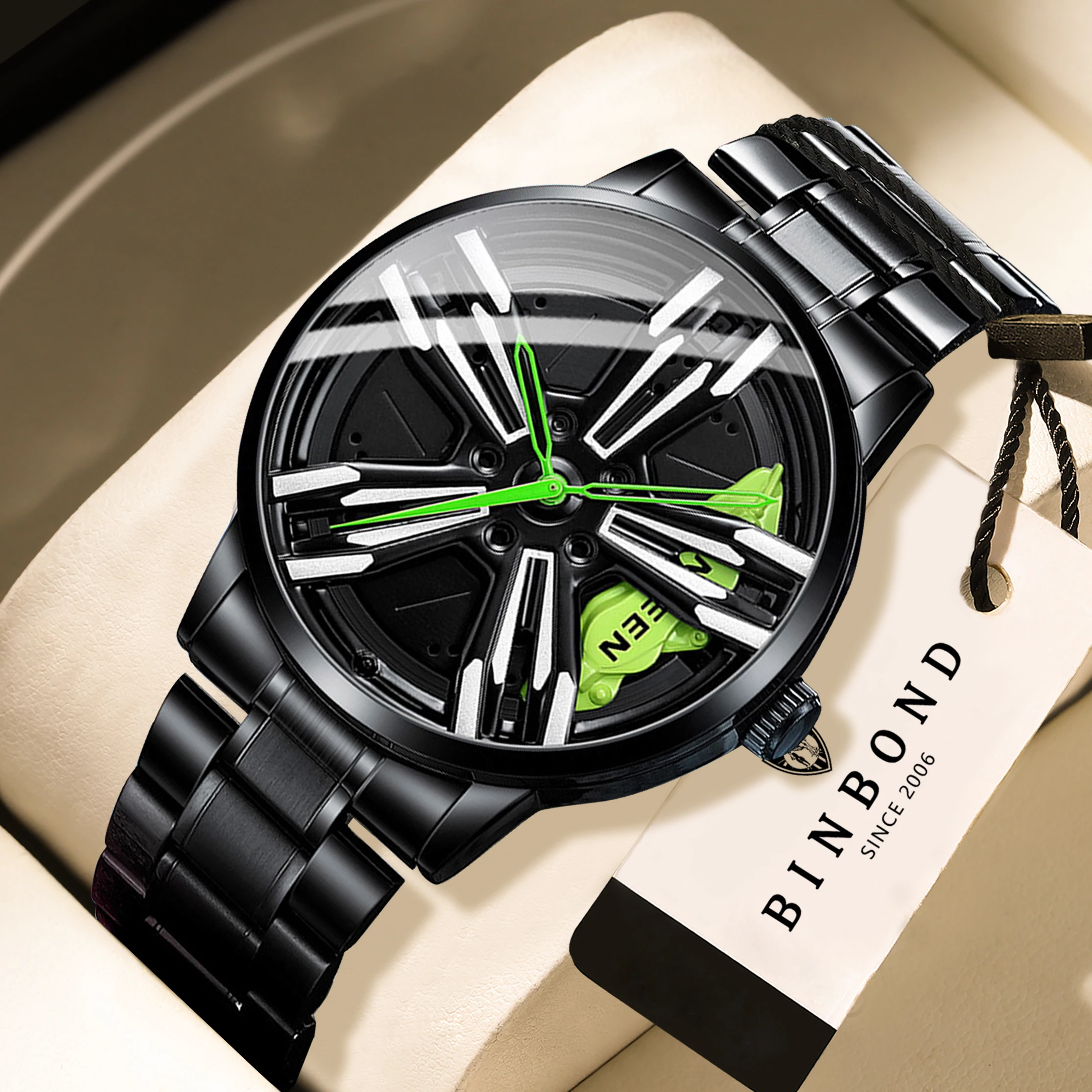 BINBOND Orginal Wheel Hub Men' - Men'S Fashion Hub 评论和价格