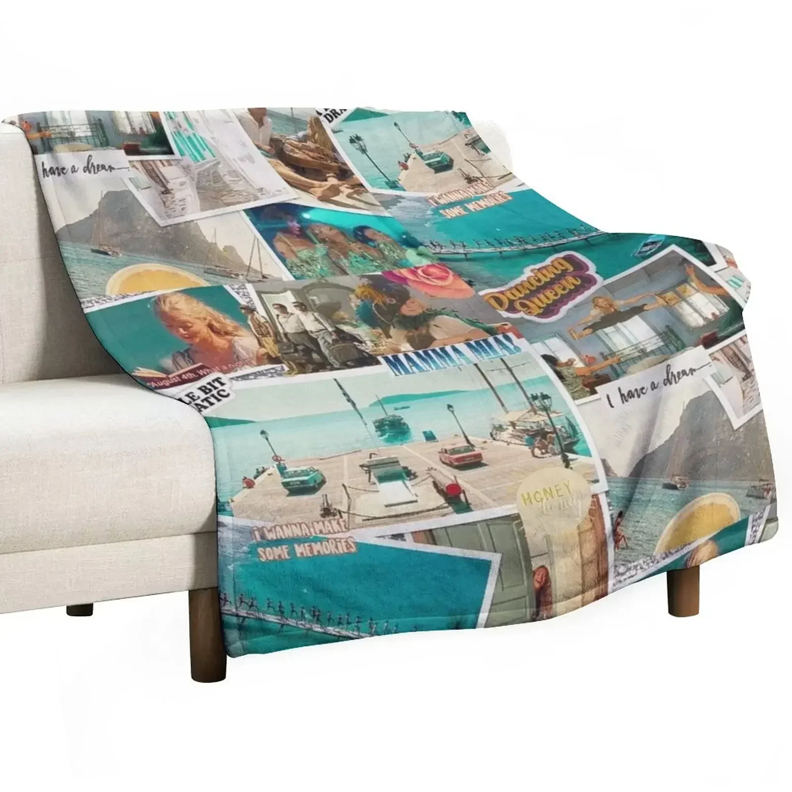 

MM ultimate collage Throw Blanket Flannels Decorative Beds Blankets