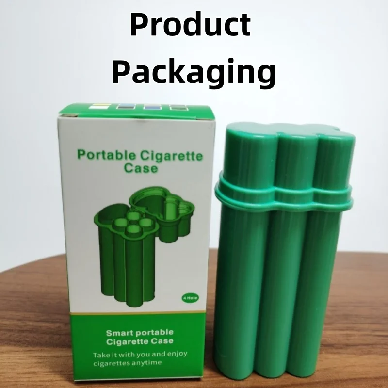 【Cigarette Organiser】-Four holes one-piece, moisture-proof and pressure-resistant, bulk cigarettes on-the-go, prevent squeezing.