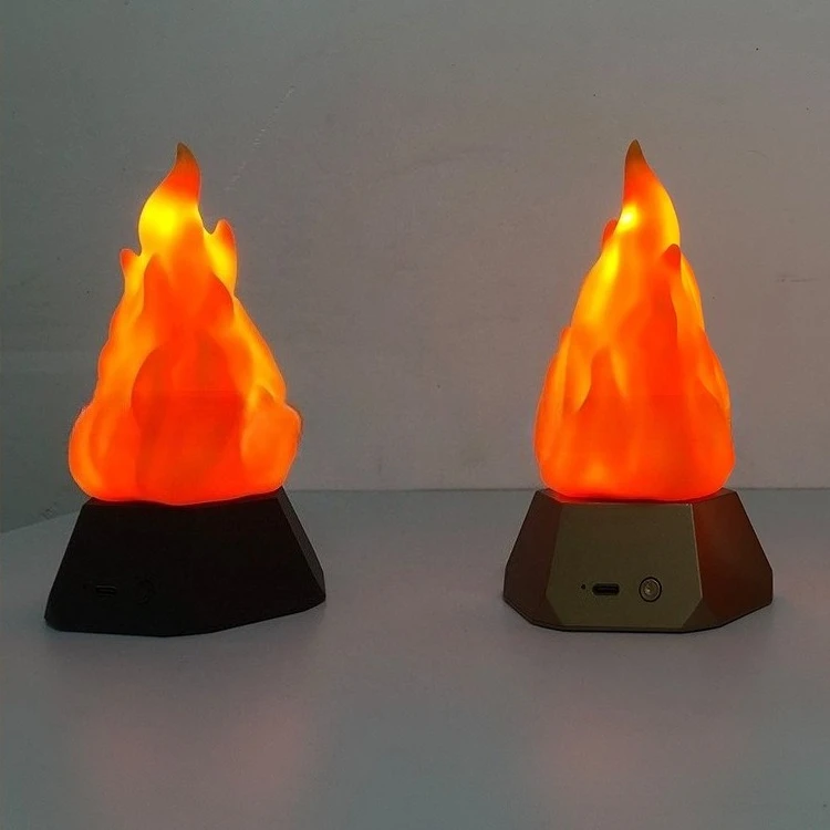 2025 ضوء لهب LED أرجواني - شعلة زخرفية للهالوين ثلاثية الأوضاع للاستخدام الداخلي/الخارجي، ضوء جو مخيف للحفلات والتخييم #4