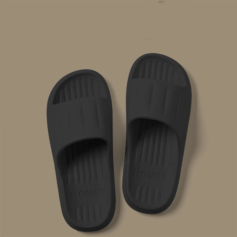 الصيف النساء النعال المنزل الناعمة زوجين داخلي زلق برهان الحمام الصنادل فندق بلون السيدات الوجه يتخبط حذاء مسطح #4