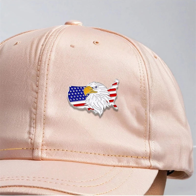 United States 250th Anniversary Brooch Independence Day American Flag Statue of Liberty Alloy Enamel Pin Brooch For DIY Clothing
