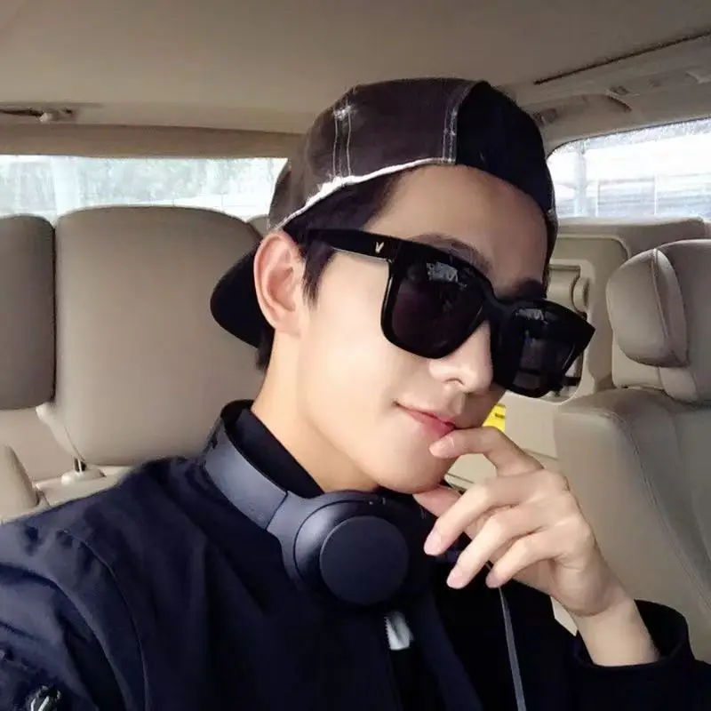 جديد إطار كبير خمر النظارات الشمسية النساء الرجال العلامة التجارية مربع نظارات شمسية ريترو العين نظارات حملق للذكور الإناث في الهواء الطلق النظارات