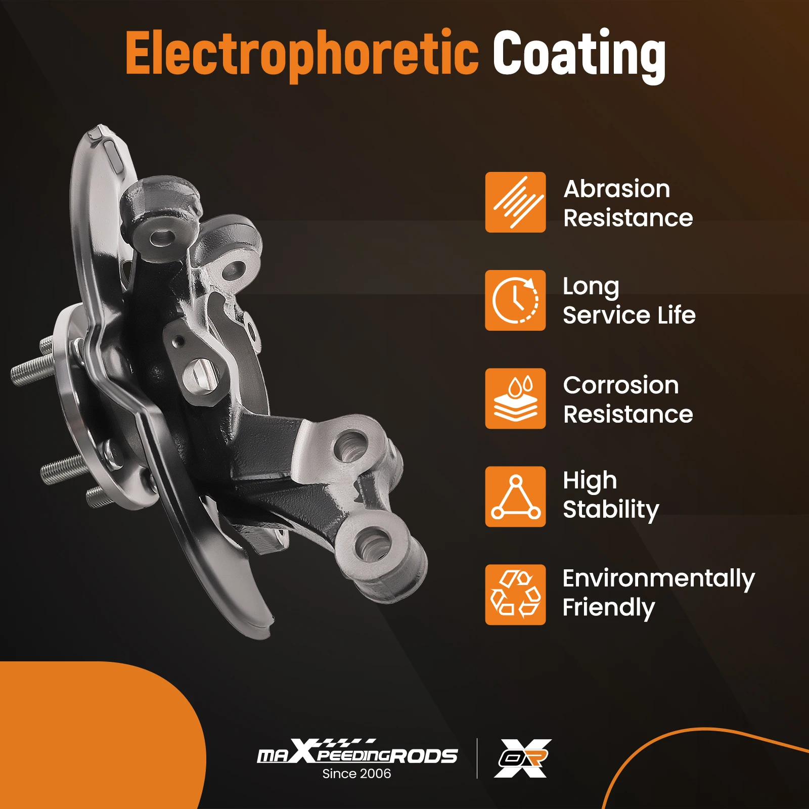 Steering Knuckles And CV Axle Shaft Set For Toyota Corolla 2009 - 2013 665224