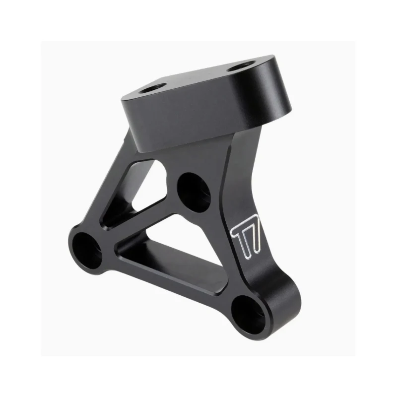 Custom Precision Machined Billet 6061-T6 Aluminum Front Post Mount Bracket Engine Bracket