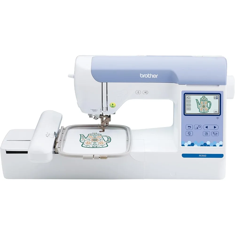 Wireless Embroidery Machine with WLAN