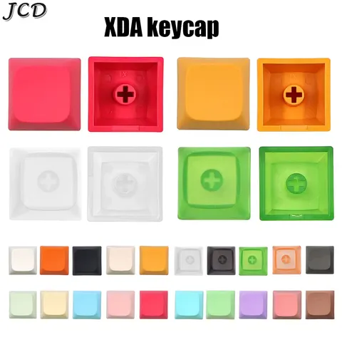 JCD 10PCS Blank 1u Keycaps XDA Keycap Custom DIY Supplement Key Caps…