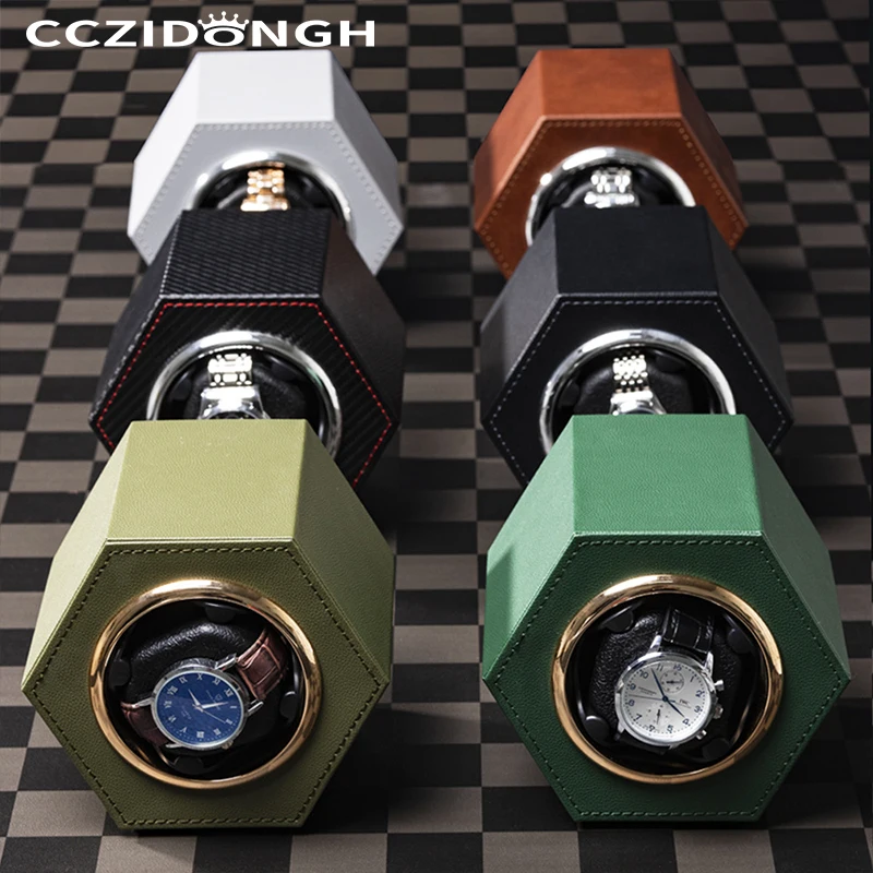 CCZIDONGH Automatic Watch Winder Household Electric High-End Watch Winding Device Fully Automatic Rotating Watch Box